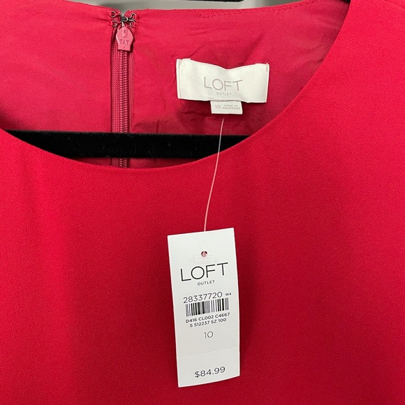 Loft Short Sleeve Wrap Dress - Picture 4 of 5